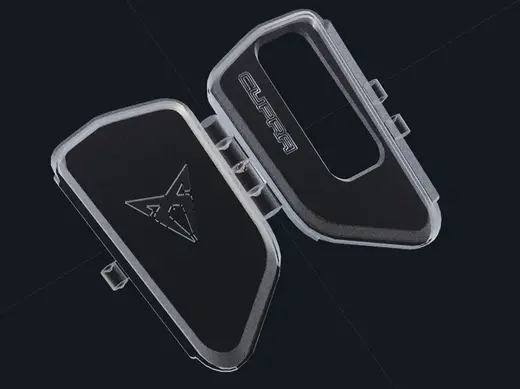 Key Fob Case: Cupra SE - PIP w/ hinge and clip