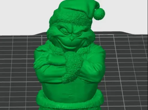 Grinch Figurine, Christmas tree decoration
