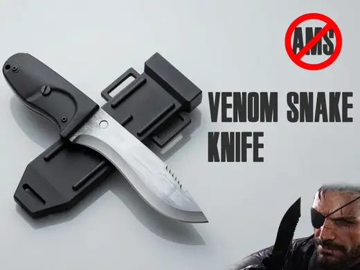 Venom Snake Knife With Sheath Prop Replica (MGS V)