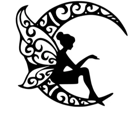 Moon Fairy Wall Decor