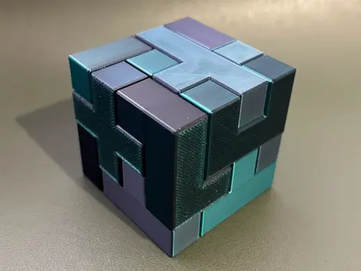 13 Piece Cubic Puzzle (Bigger and better)