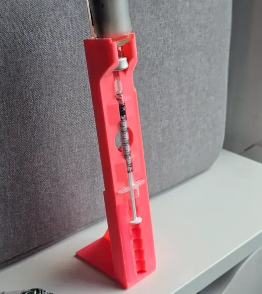Hypodermic Syringe Jig