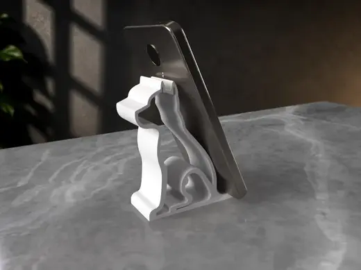 Pitbull Dog Phone Stand