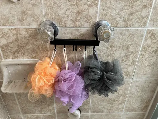 Universal Modular Shower Knob Organizer No Drill