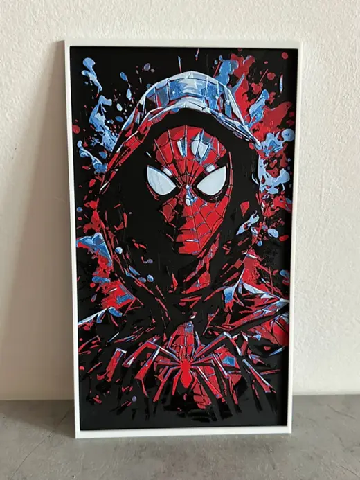 Spiderman modern style hueforge. FAST PRINT