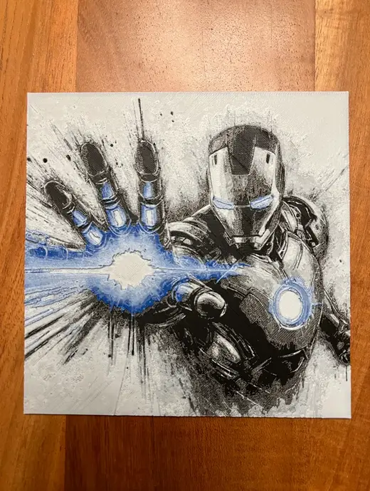 Iron Man Shooting Blaster