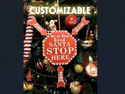 SANTA STOP HERE