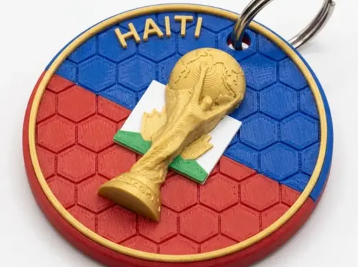Llavero Haití Mundial