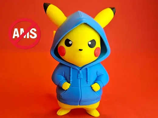 Pikachu pokemon in Hoodie — AMS +NO AMS Multicolor