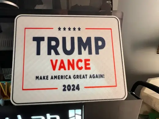 Trump / Vance 2024 Sign