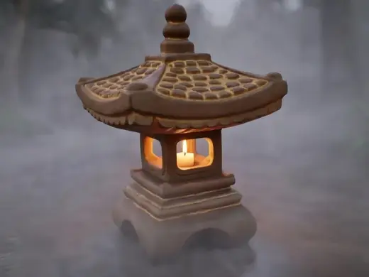 Japanese Pagoda Lantern