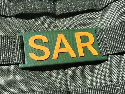 MOLLE Search and Rescue (SAR) Tag