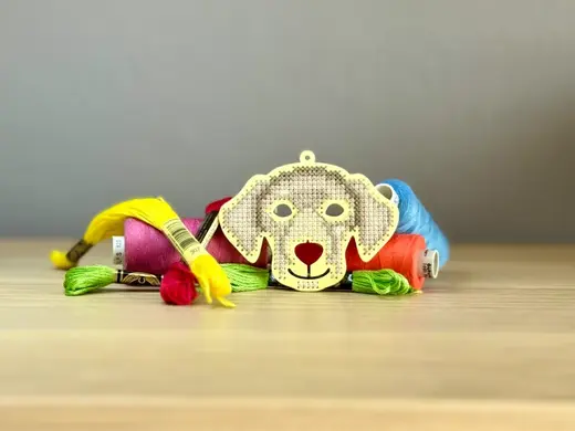 Dog - Cross-Stitch Embroidery Base