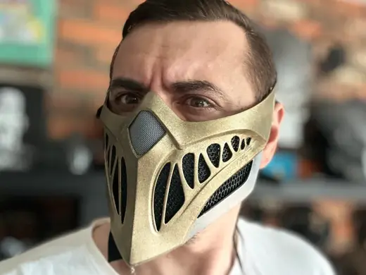 Scorpion mask from MK11 - Furious Revenant
