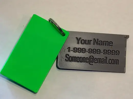 Swivel Luggage Tag