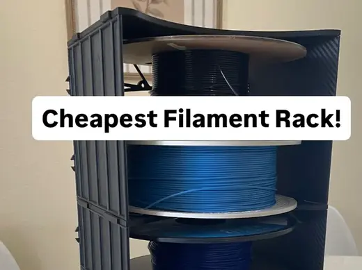 Cheapest Filament Rack - 63 grams - Sturdy