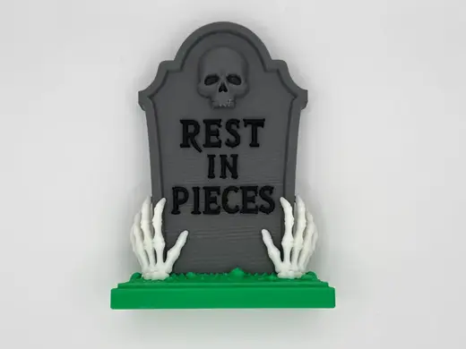 Rest in Pieces Tombstone