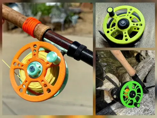 Fly fishing reel