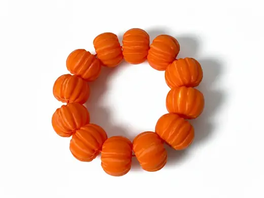 Halloween Pumpkin Bracelet / Necklace / Fidget toy
