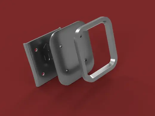 Porta targa italiana monopattino kukirin G2 Master