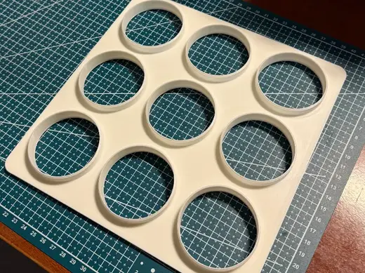Multi Cookie Cutter 9 Holes - Fast Baking Tool