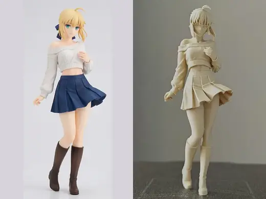 动漫女孩 手办