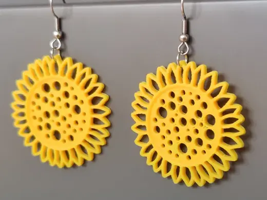 Sunflower Earrings (old design)