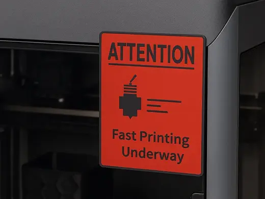 Fast printing underway