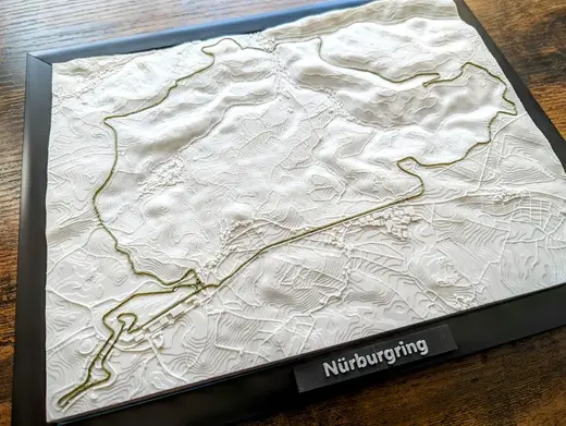 Nordschleife Nurburgring 3D Mini (Large)