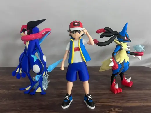 宝可梦-旅途篇小智-Ash Ketchum-分件组装