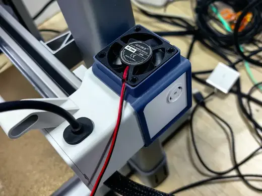 拓竹A1 x轴电机散热器4010风扇版