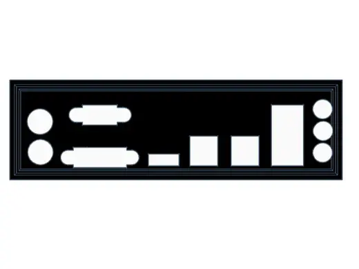 Asus Prime B450M-A IO Shield