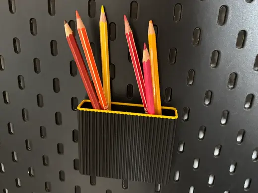 IKEA SKÅDIS Pen Holder Large | rillen | Akzent