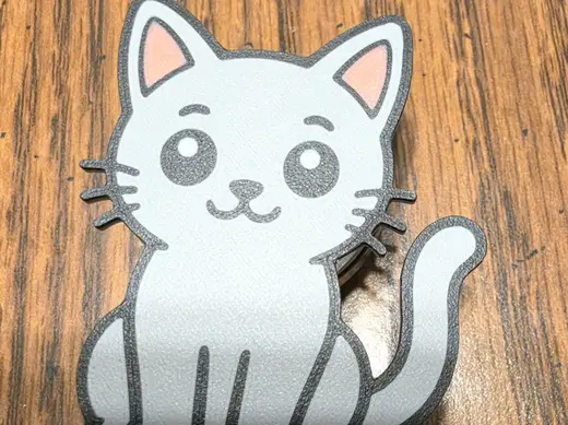 Kitty Cat Badge Reel