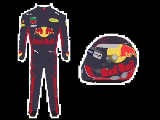 F1 Red Bull Racing suit Hueforge