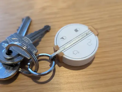 Cover Holder for Somfy Alarm Badges (Key fob)