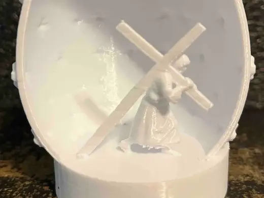 The Bearing His Cross Egg