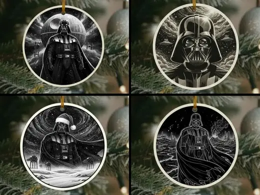 Christmas Darth Vader Decoration Bundle