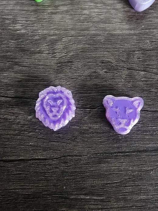 Lion and Lioness Kandi Beads