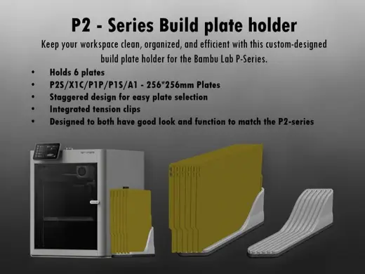 P2 - Series Build plate holder