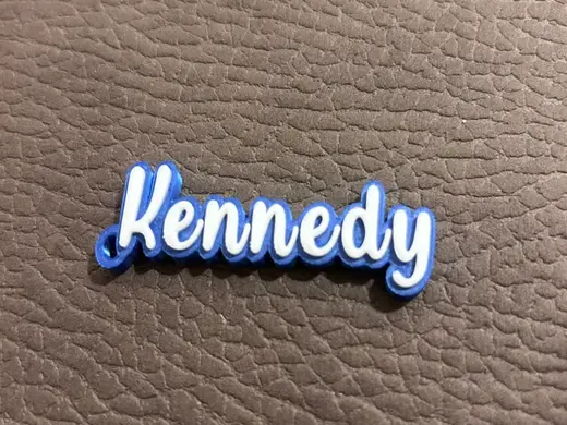 Kennedy name keychain