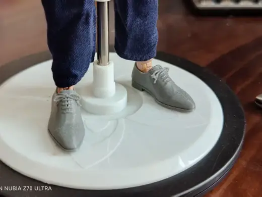 1:6兵人道具-皮鞋(一脚蹬)
