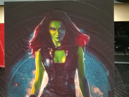 Gamora Lithophane PLA CMYK Lithophane Bundle