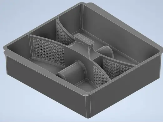 Tesla Model Y organizer tray (sunglass holder)