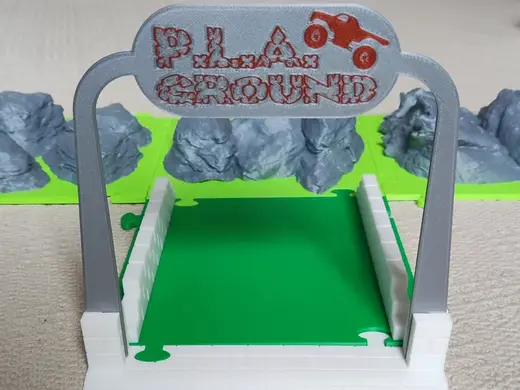 RC Crawler Park - Entrance Gate 1:18 & 1:24