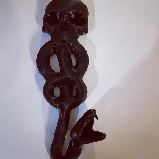 Dark Mark of death eater in Harry Potter
