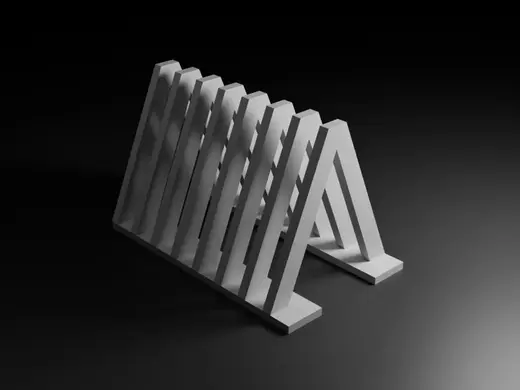 Vinyl Record Stand V1 - LP Vinyl Holder