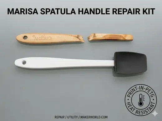 Replacement Kitchen Spatula Handle (Marisa)