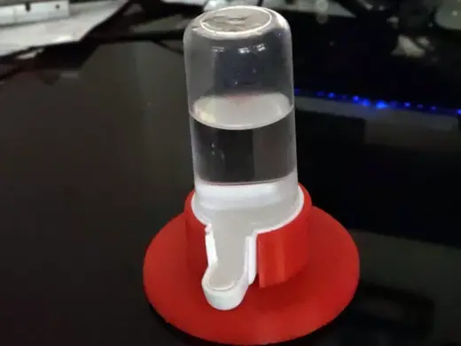 soporte bebedero hamster