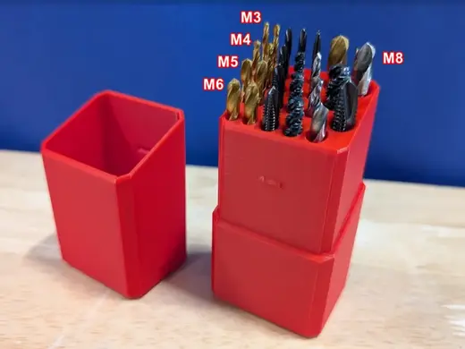 YG-1 Drill and Tap Organizer Set